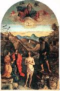 BELLINI, Giovanni Baptism of Christ ena Spain oil painting reproduction
